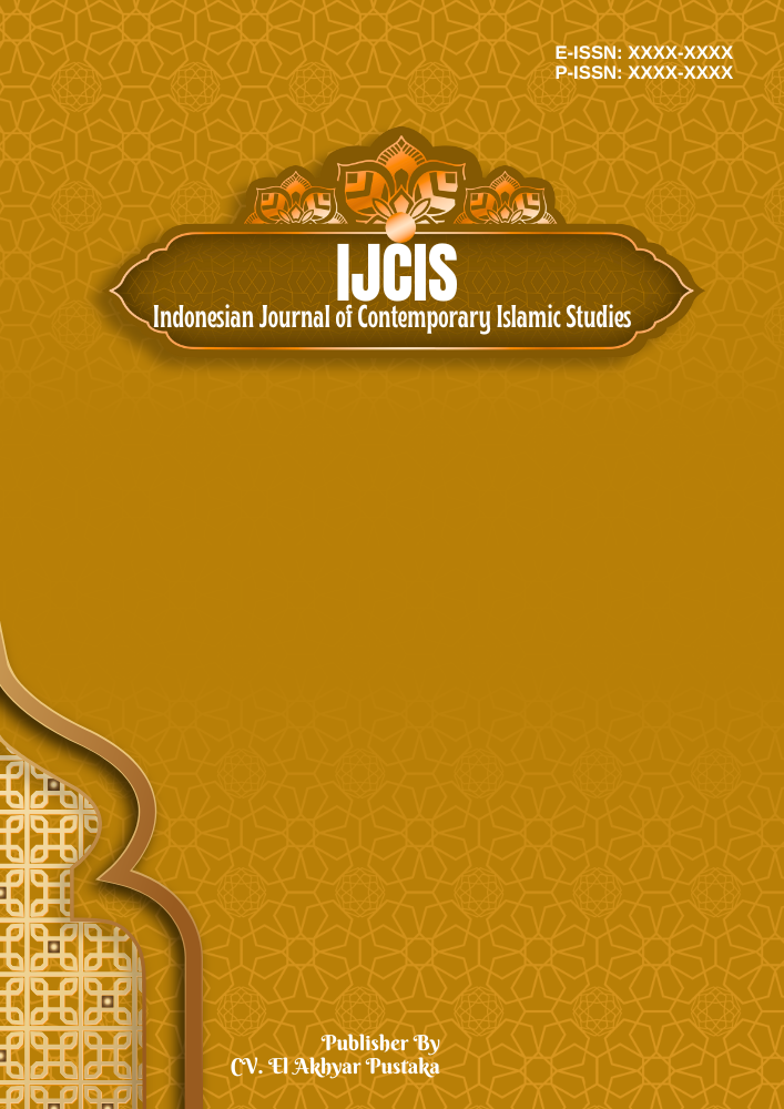 					View Vol. 1 No. 2 (2026): IJCIS – Indonesian Journal of Contemporary Islamic Studies
				